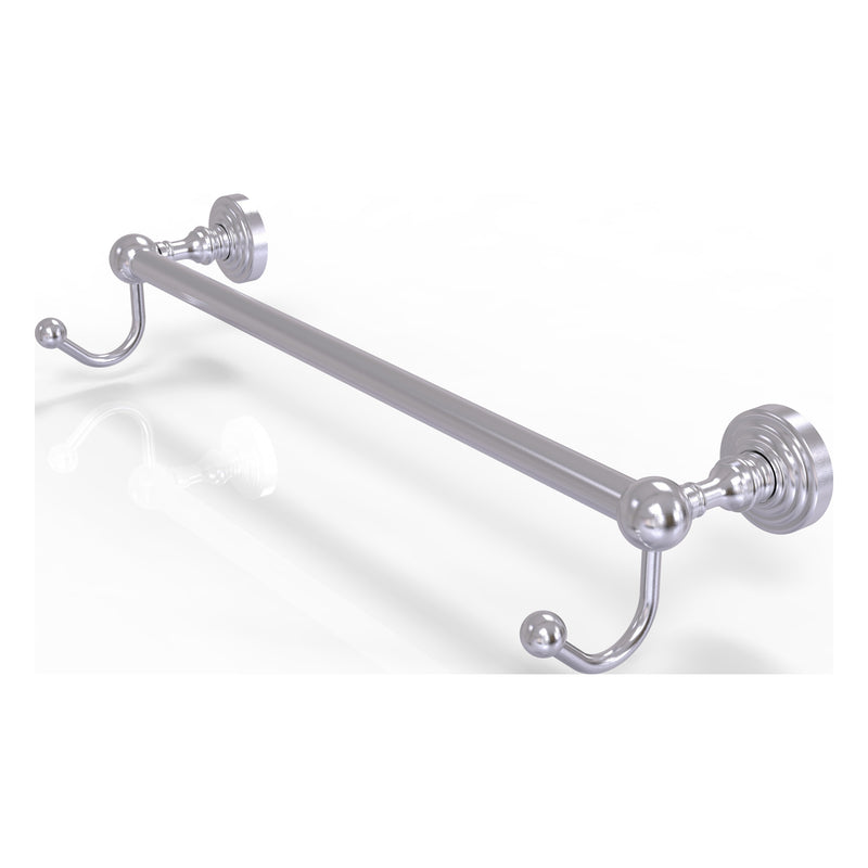 Waverly Place Collection Towel Bar with Integrated Hooks