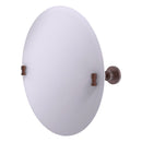 Miroir inclinable rond sans cadre avec bord biseaut茅