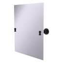 Miroir inclinable rectangulaire sans cadre avec bord biseaut茅