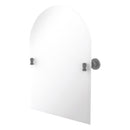 Miroir arqu茅 inclinable sans cadre avec bord biseaut茅