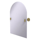 Miroir arqu茅 inclinable sans cadre avec bord biseaut茅