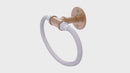 Pipeline Towel Ring with Stainless Steel Braided Ring